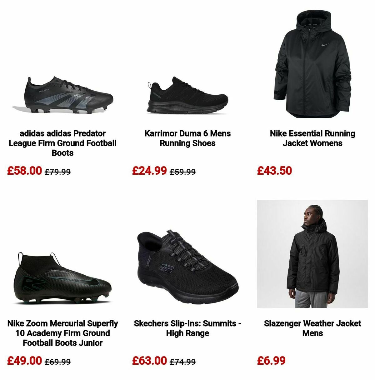 Sports Direct Offers from 27 February
