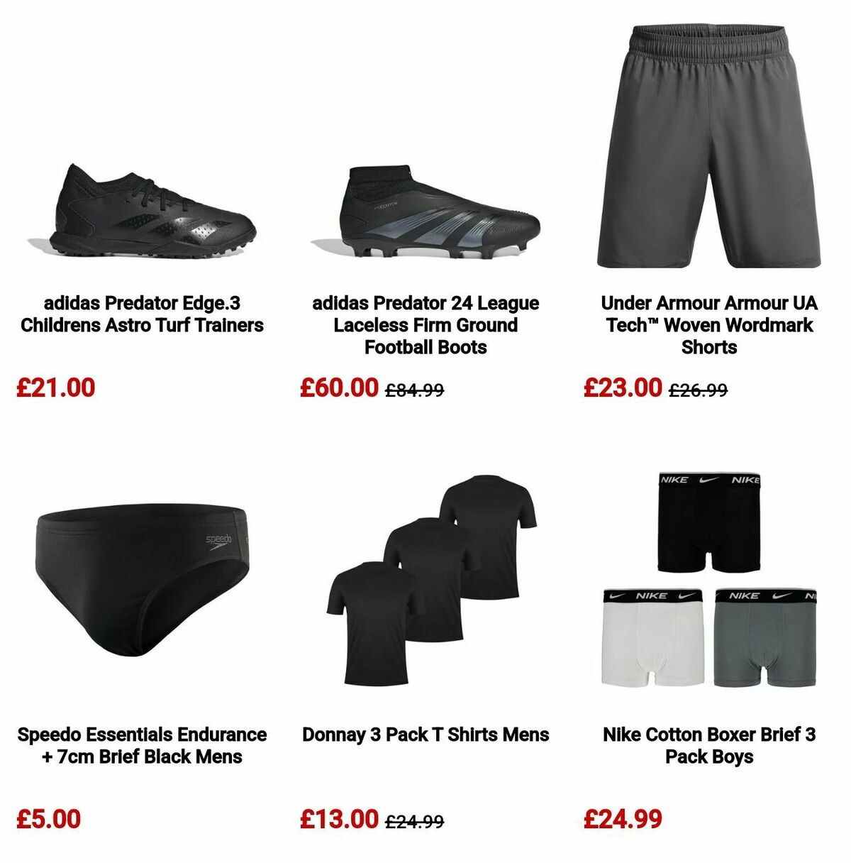 Sports Direct Offers from 27 February