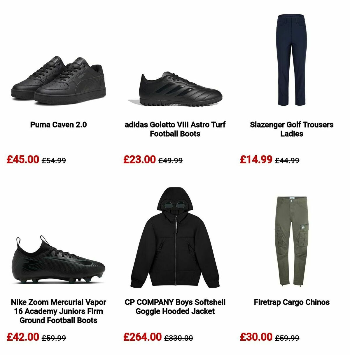 Sports Direct Offers from 27 February