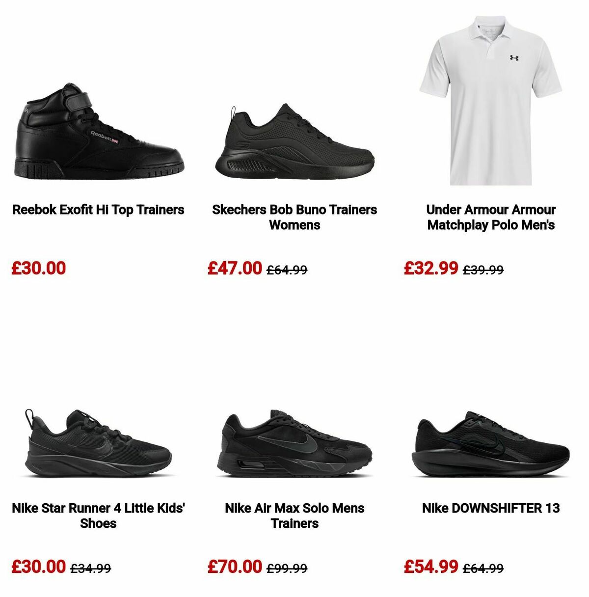 Sports Direct Offers from 27 February