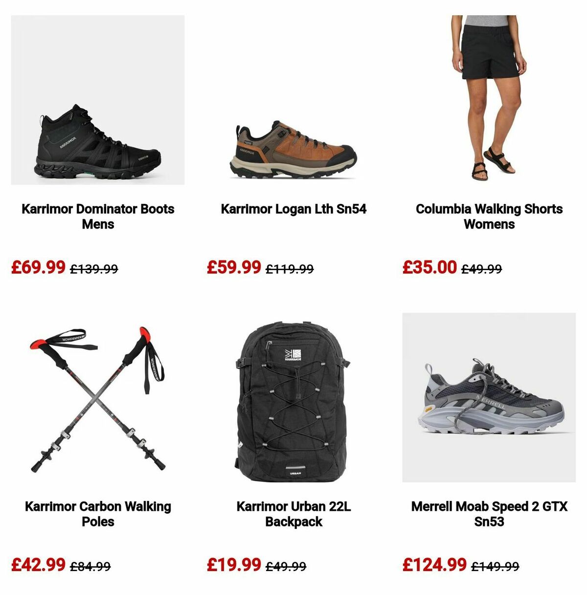Sports Direct Offers from 7 April