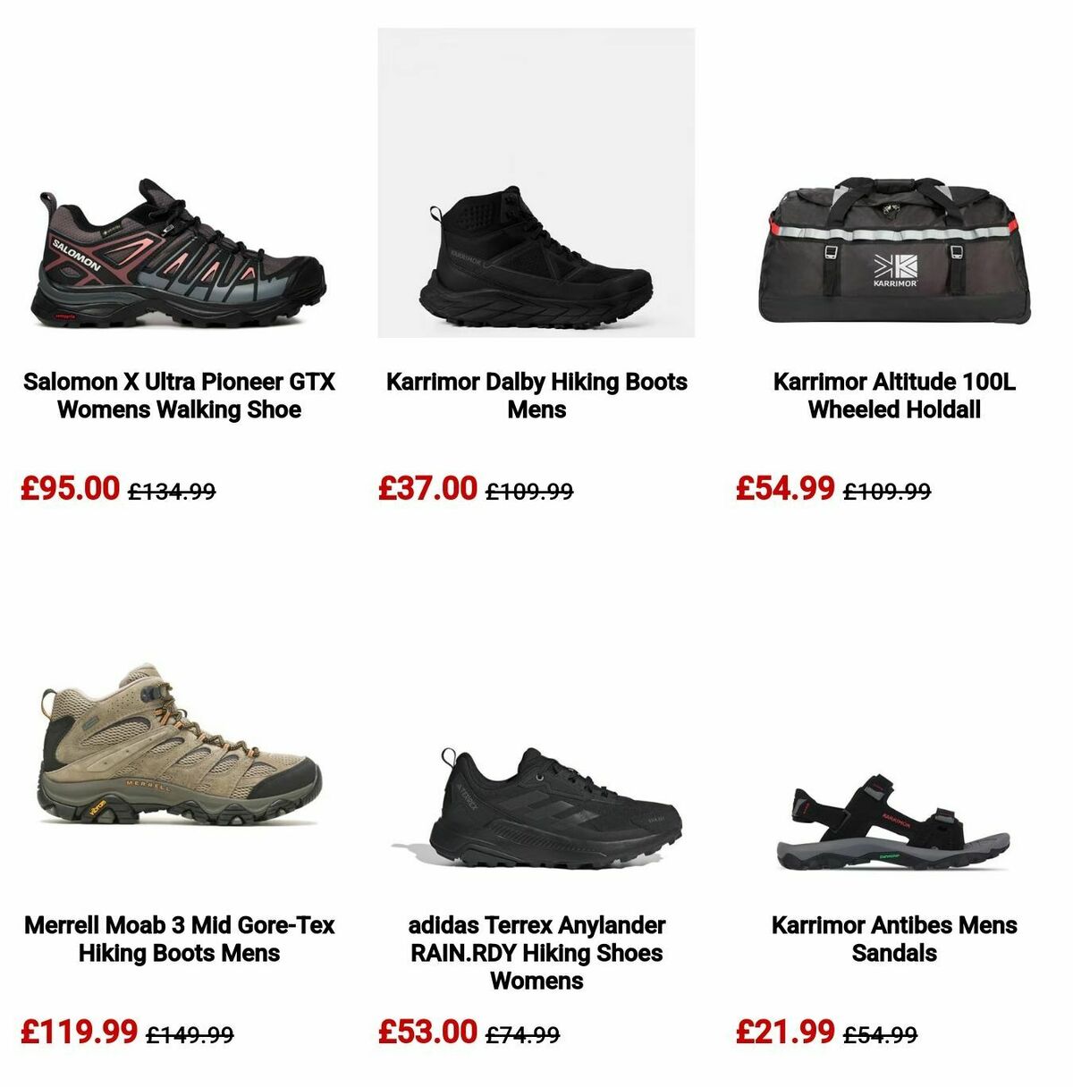 Sports Direct Offers from 7 April