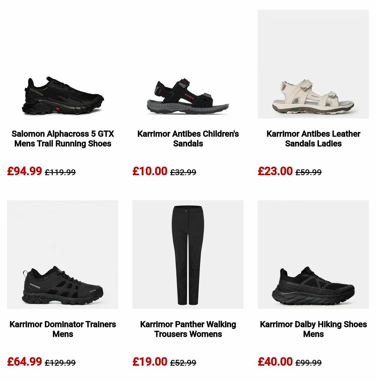 Sports Direct Offers from 7 April
