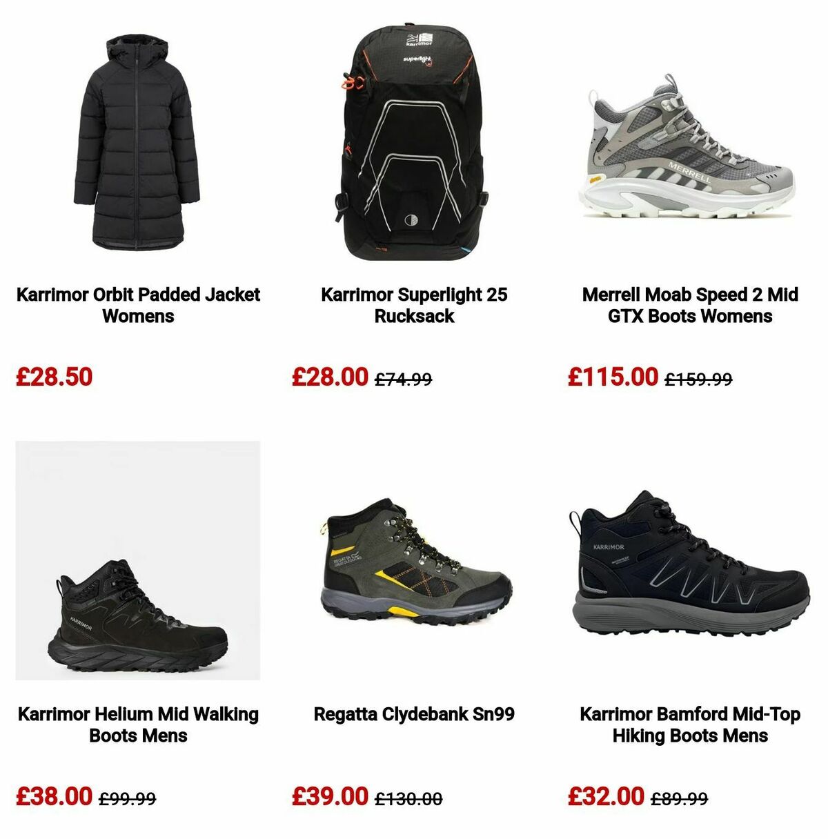 Sports Direct Offers from 7 April