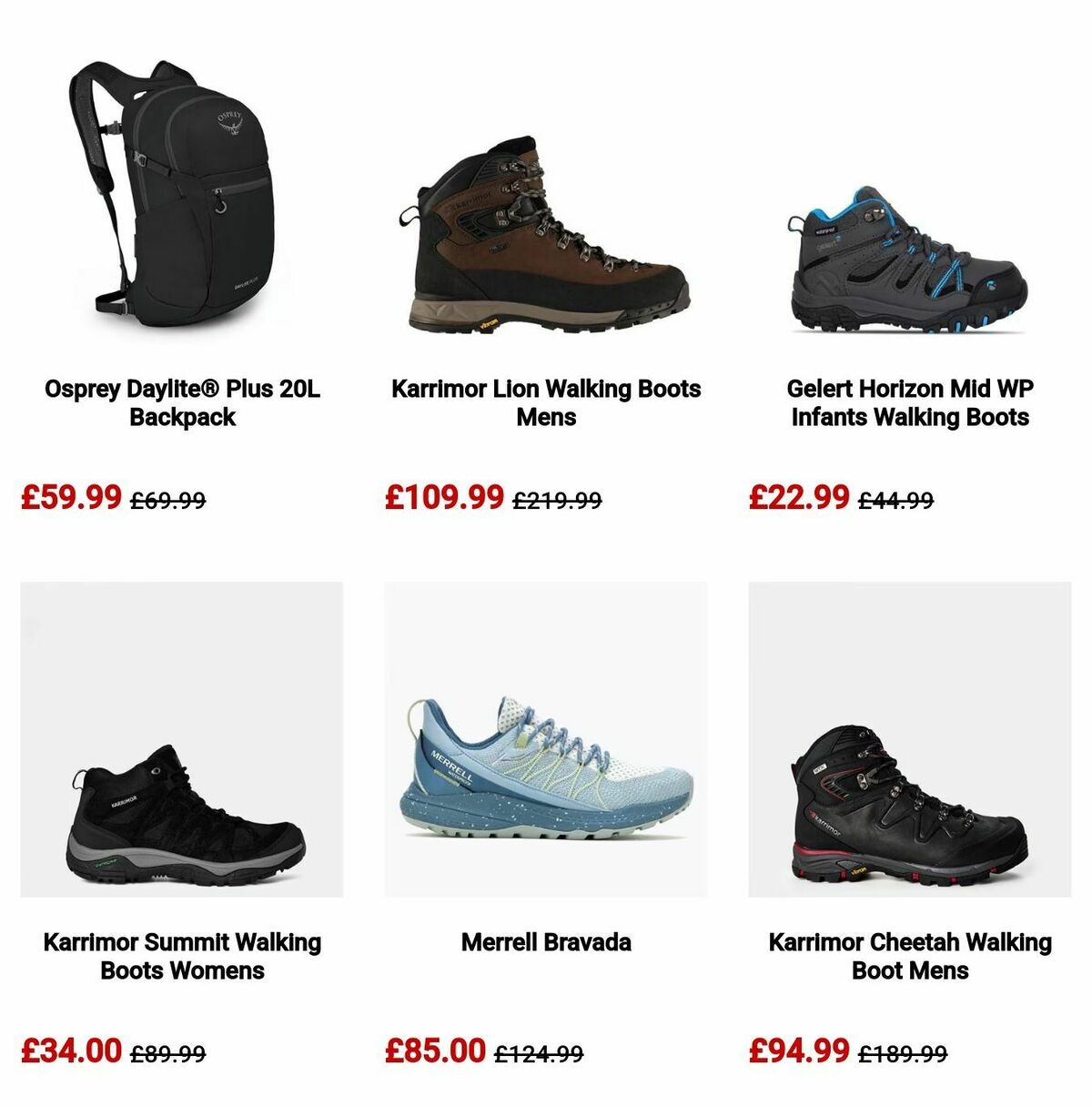 Sports Direct Offers from 7 April