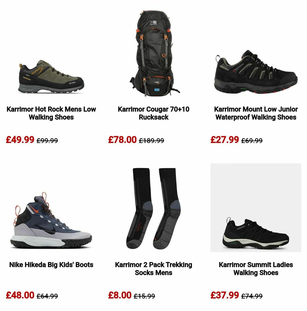 Sports Direct Offers from 7 April
