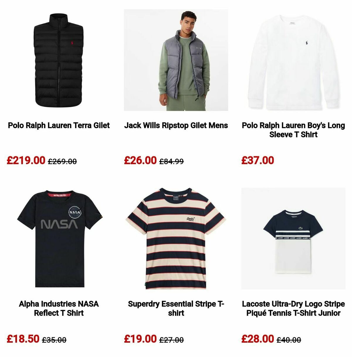 Sports Direct Offers from 7 May