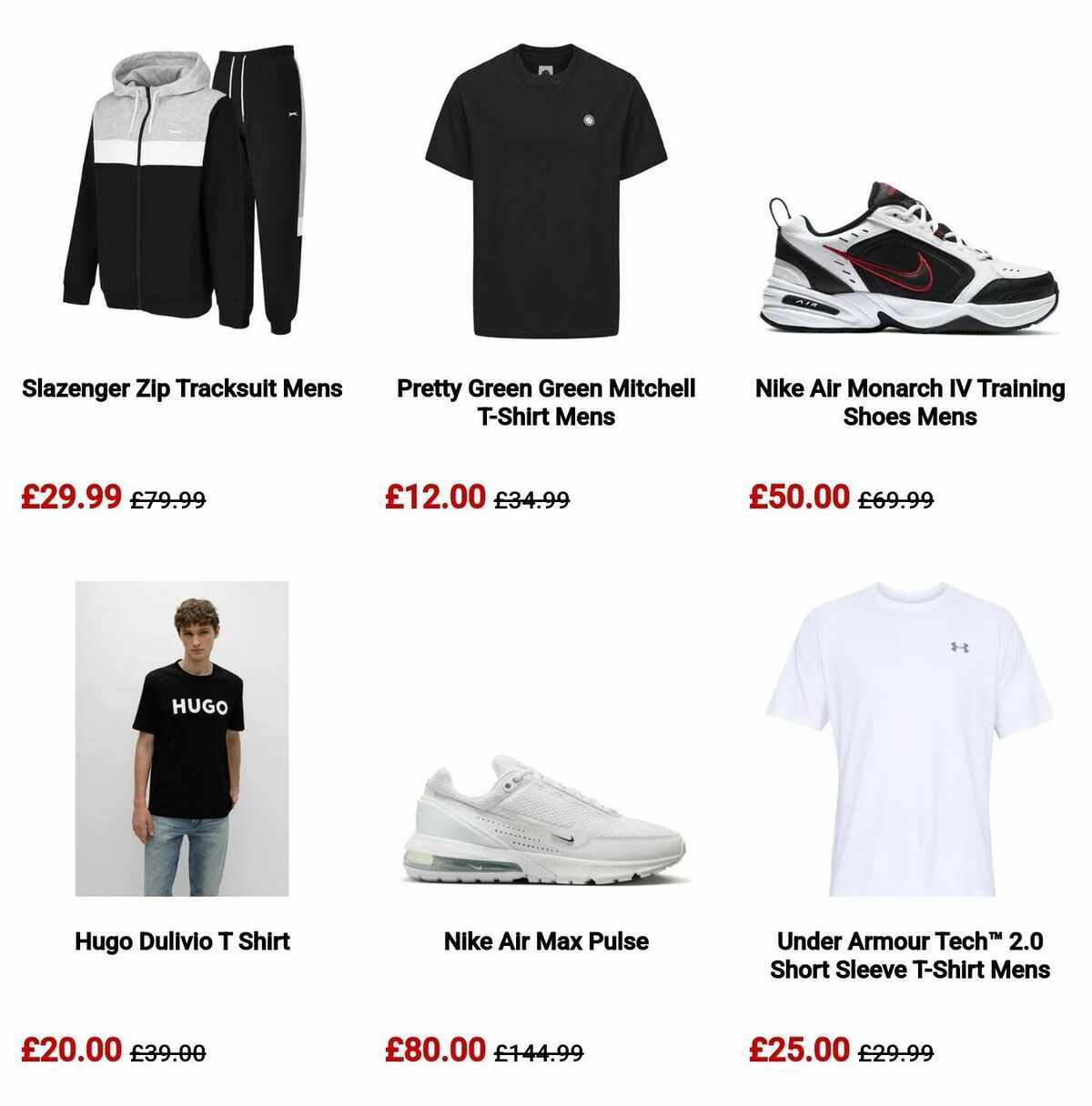 Sports Direct Offers from 4 July