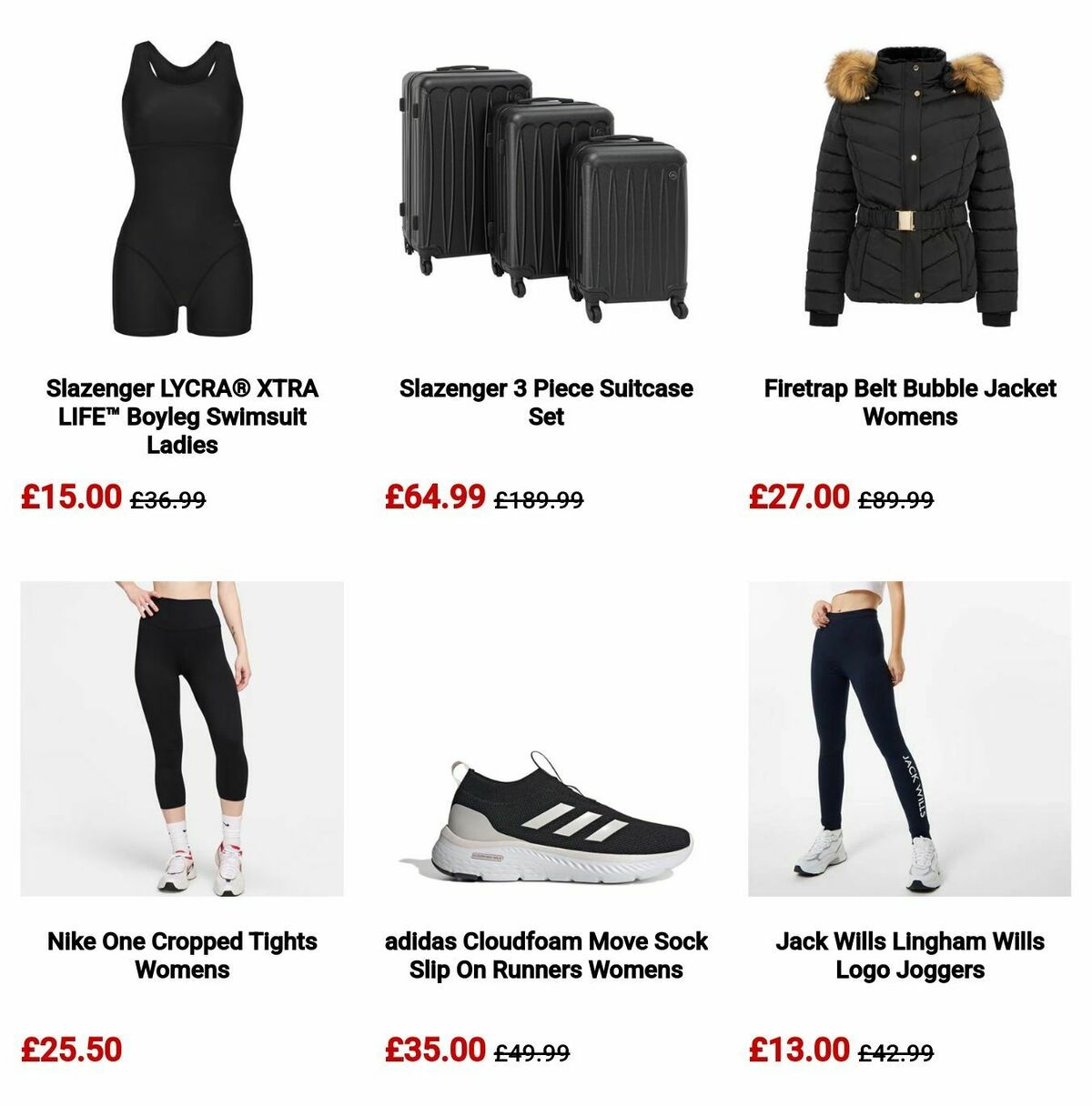 Sports Direct Offers from 4 July