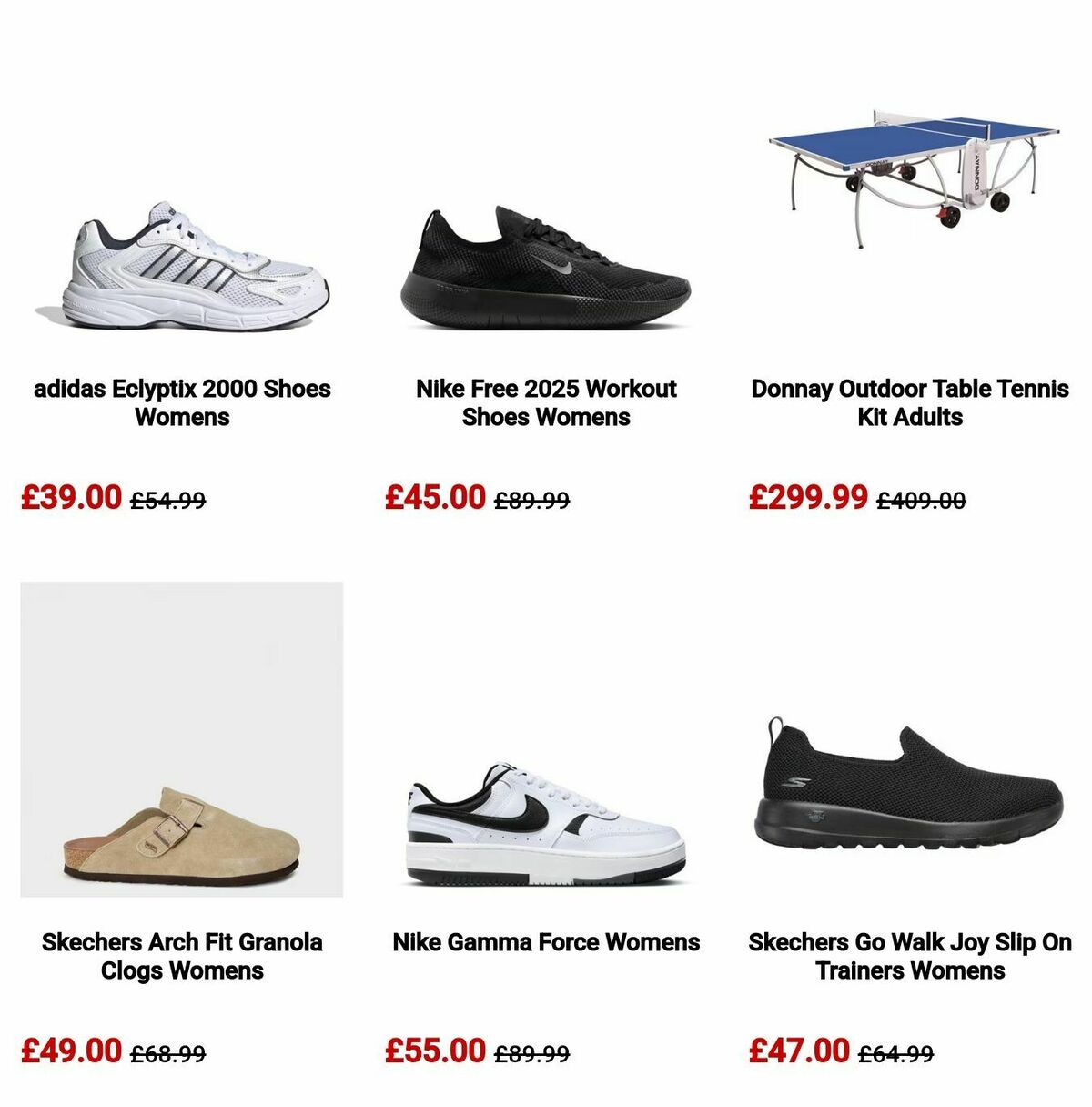 Sports Direct Offers from 4 July