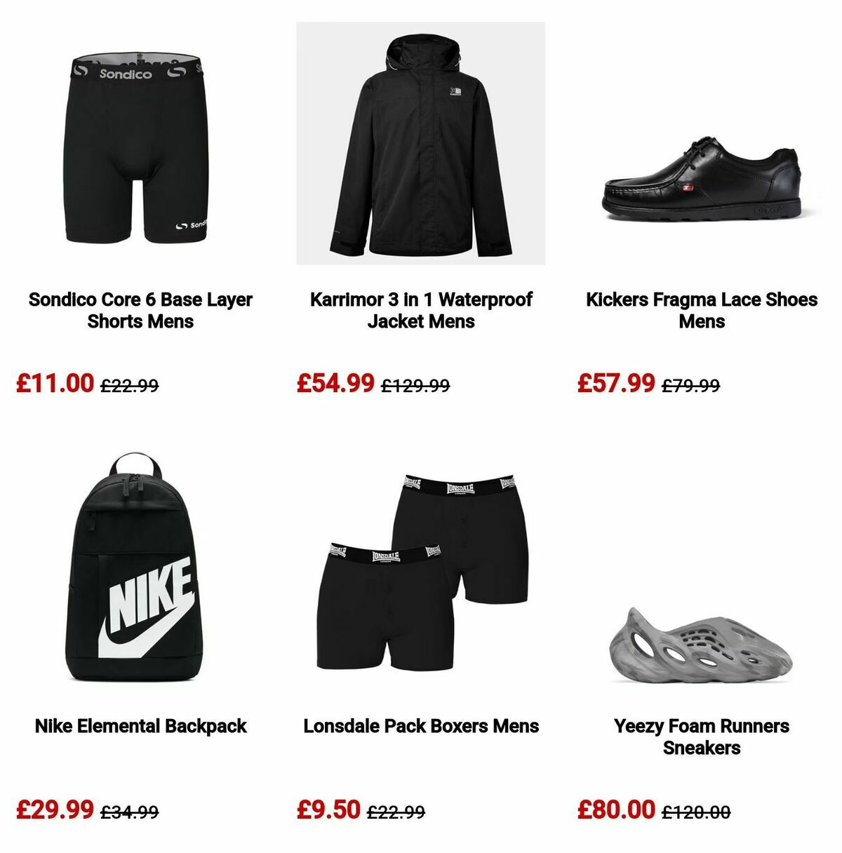 Sports Direct Offers from 4 July