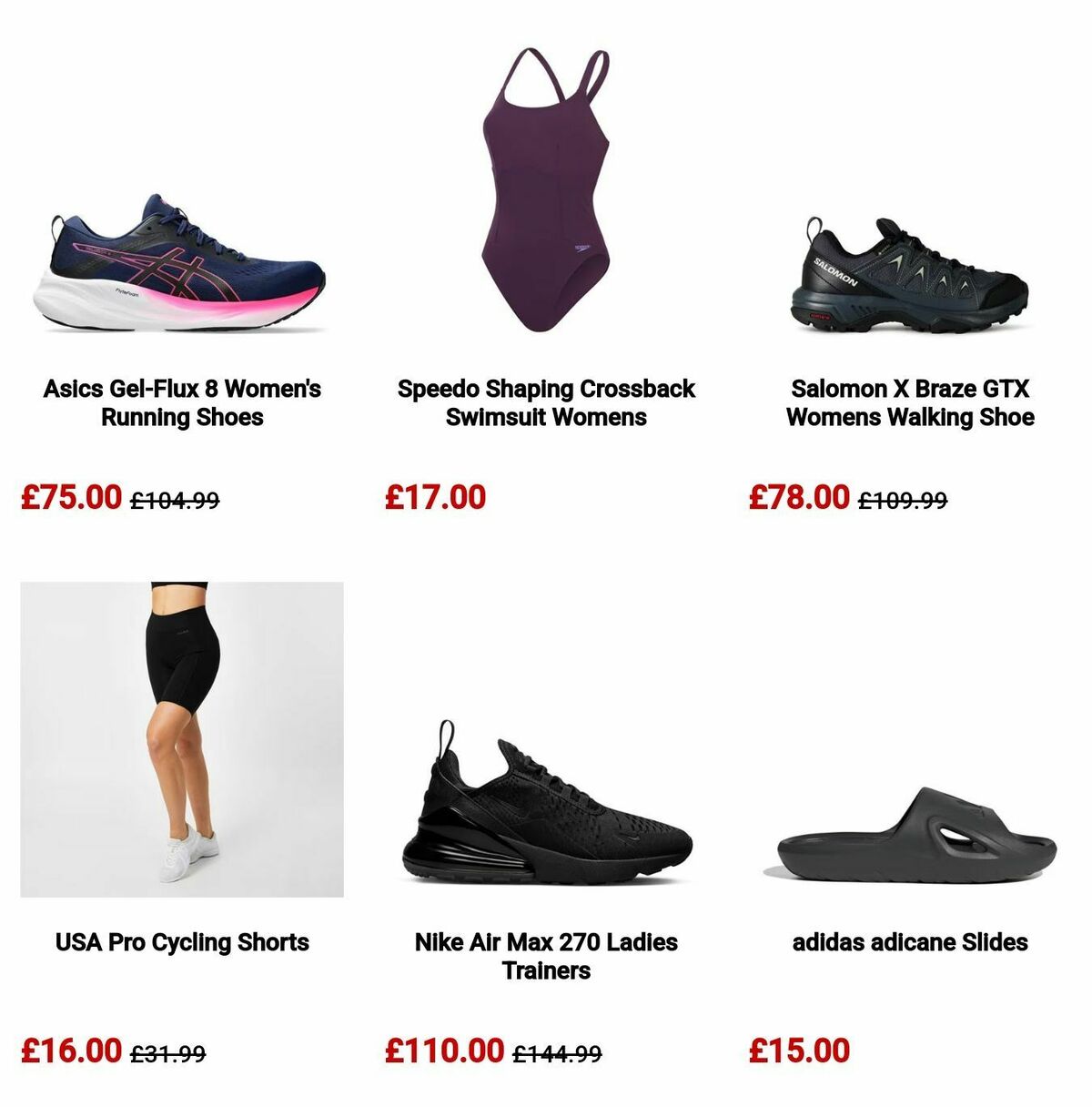 Sports Direct Offers from 4 July