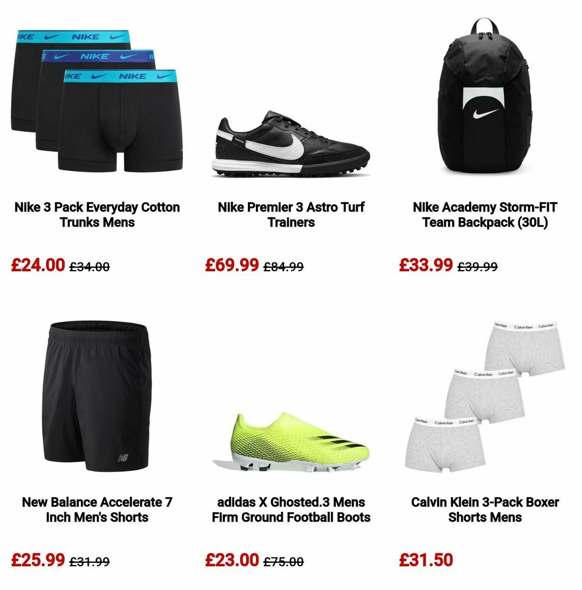 Sports Direct Offers from 4 July
