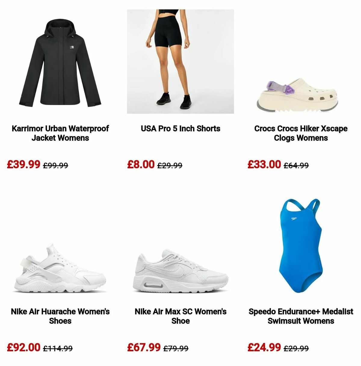 Sports Direct Offers from 4 July