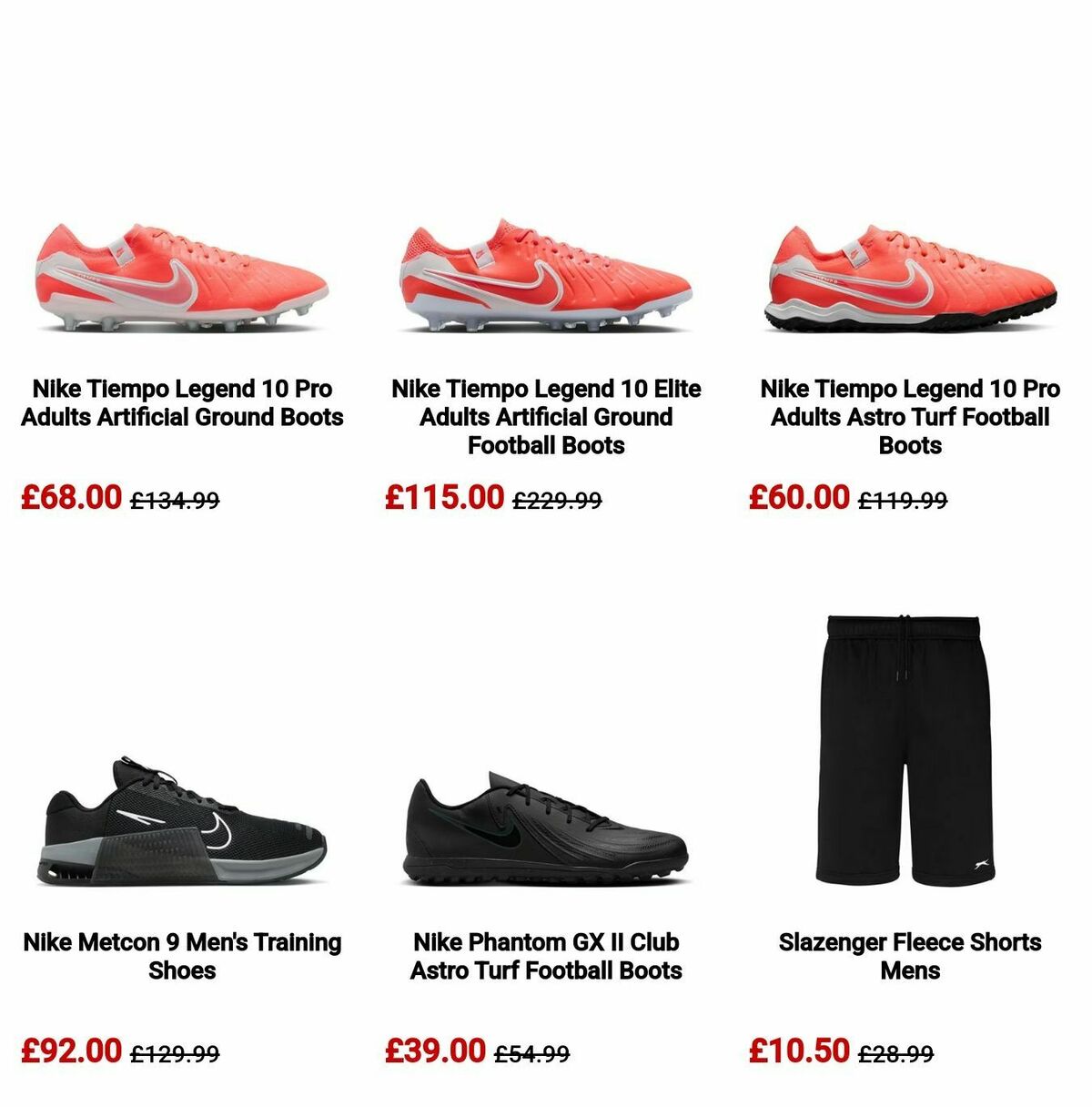 Sports Direct Offers from 4 July