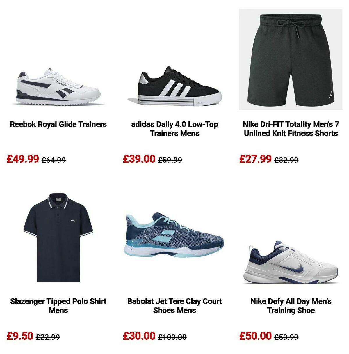 Sports Direct Offers from 4 July
