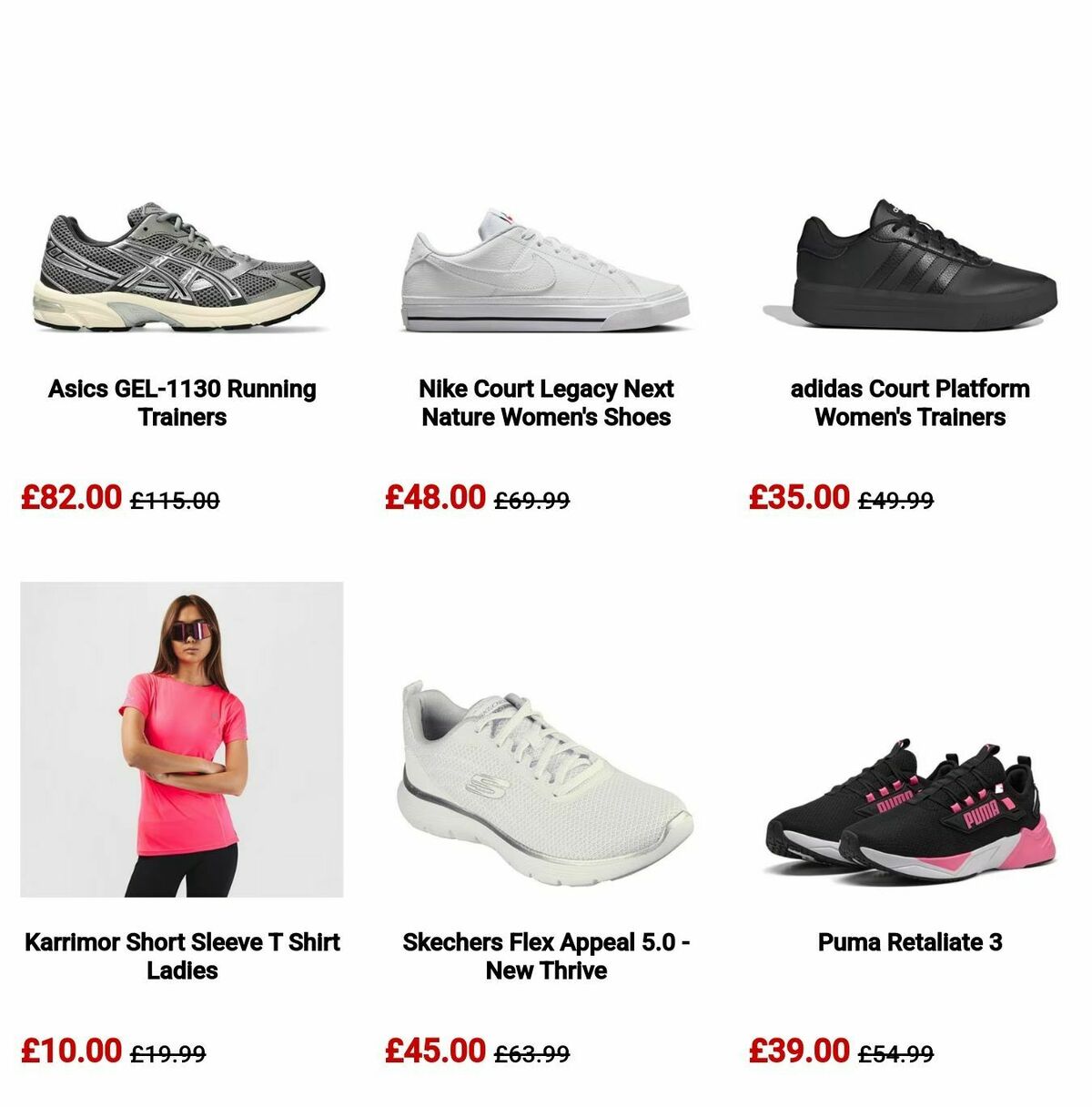 Sports Direct Offers from 4 July
