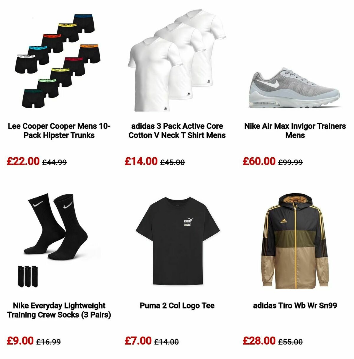 Sports Direct Offers from 4 July
