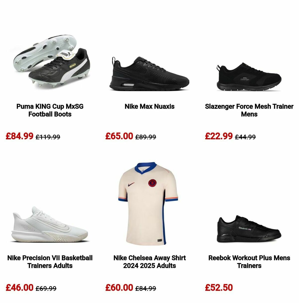 Sports Direct Offers from 4 July