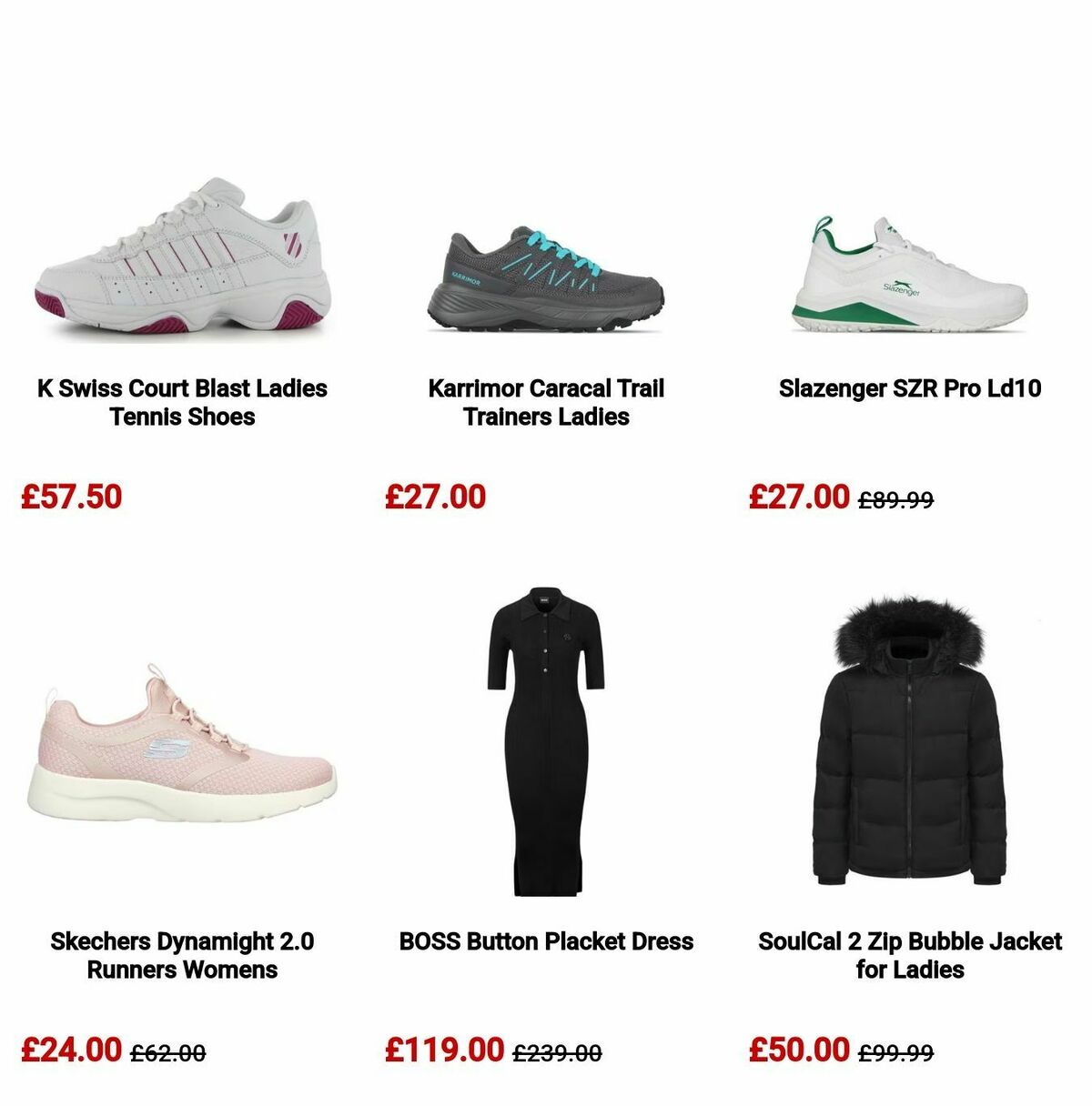 Sports Direct Offers from 4 July