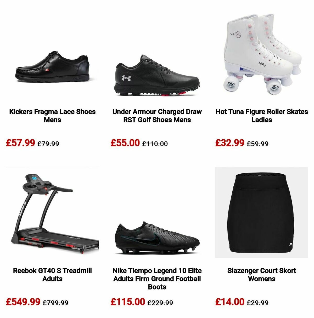 Sports Direct Offers from 5 August