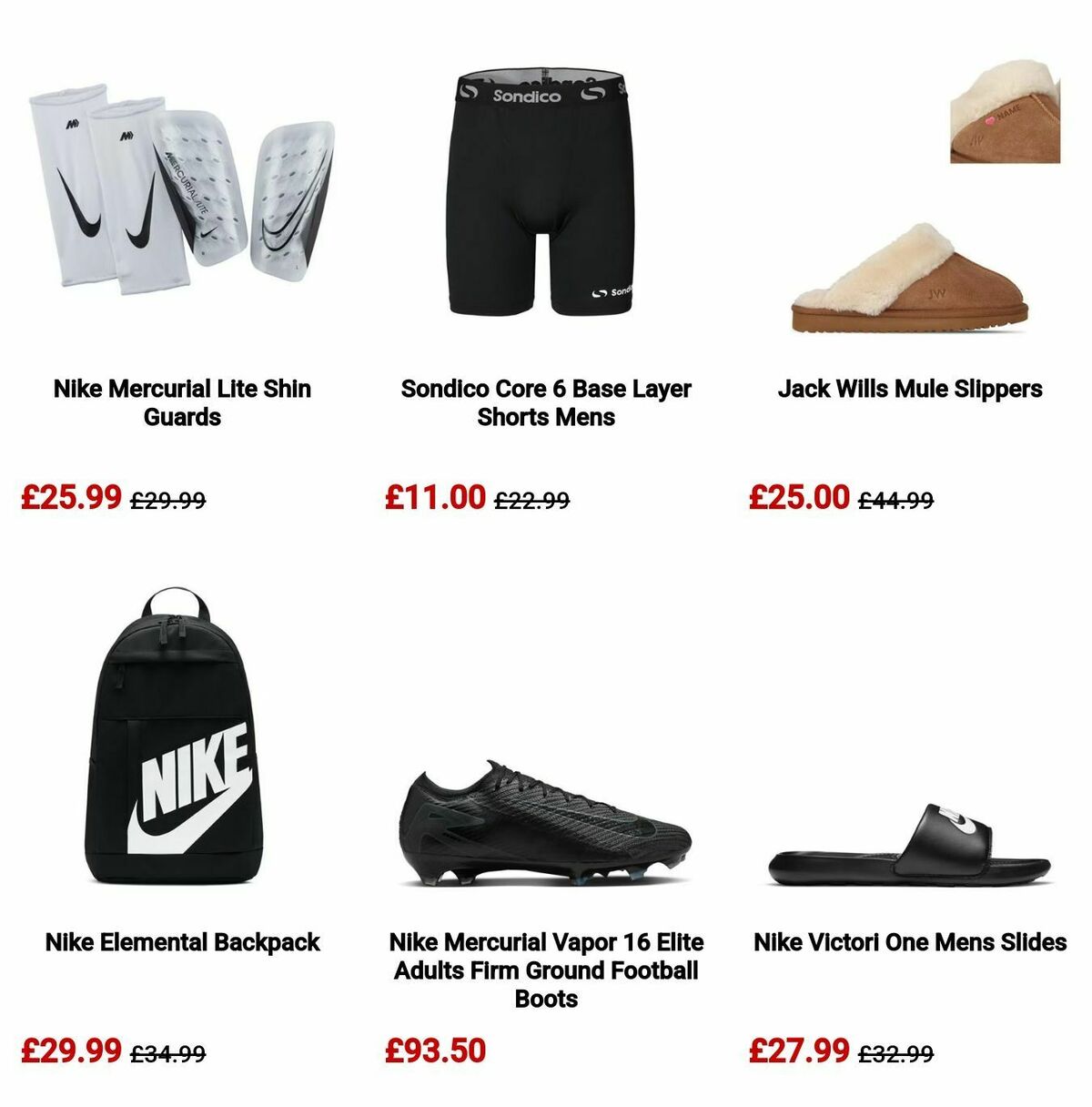 Sports Direct Offers from 5 August