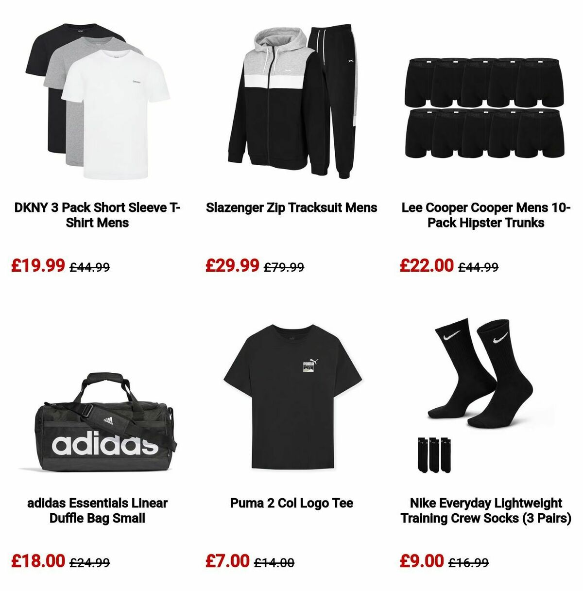 Sports Direct Offers from 5 August