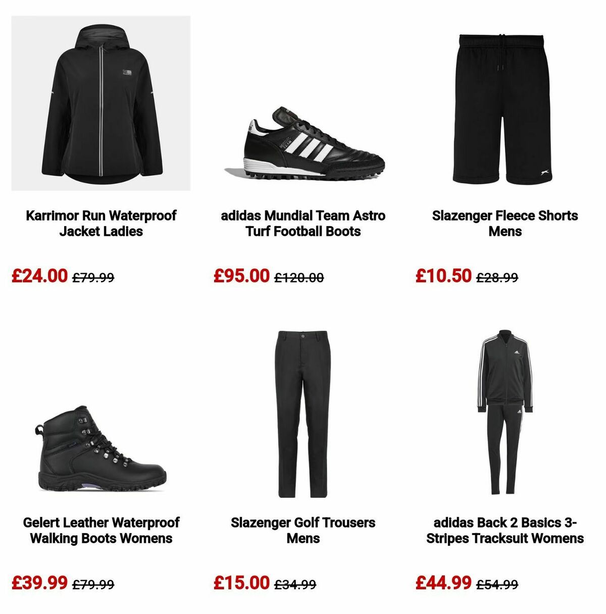 Sports Direct Offers from 5 August