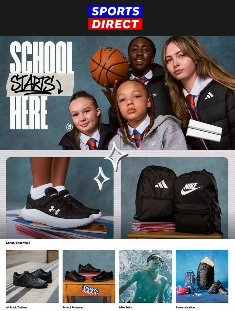 Sports Direct Offers from 5 September