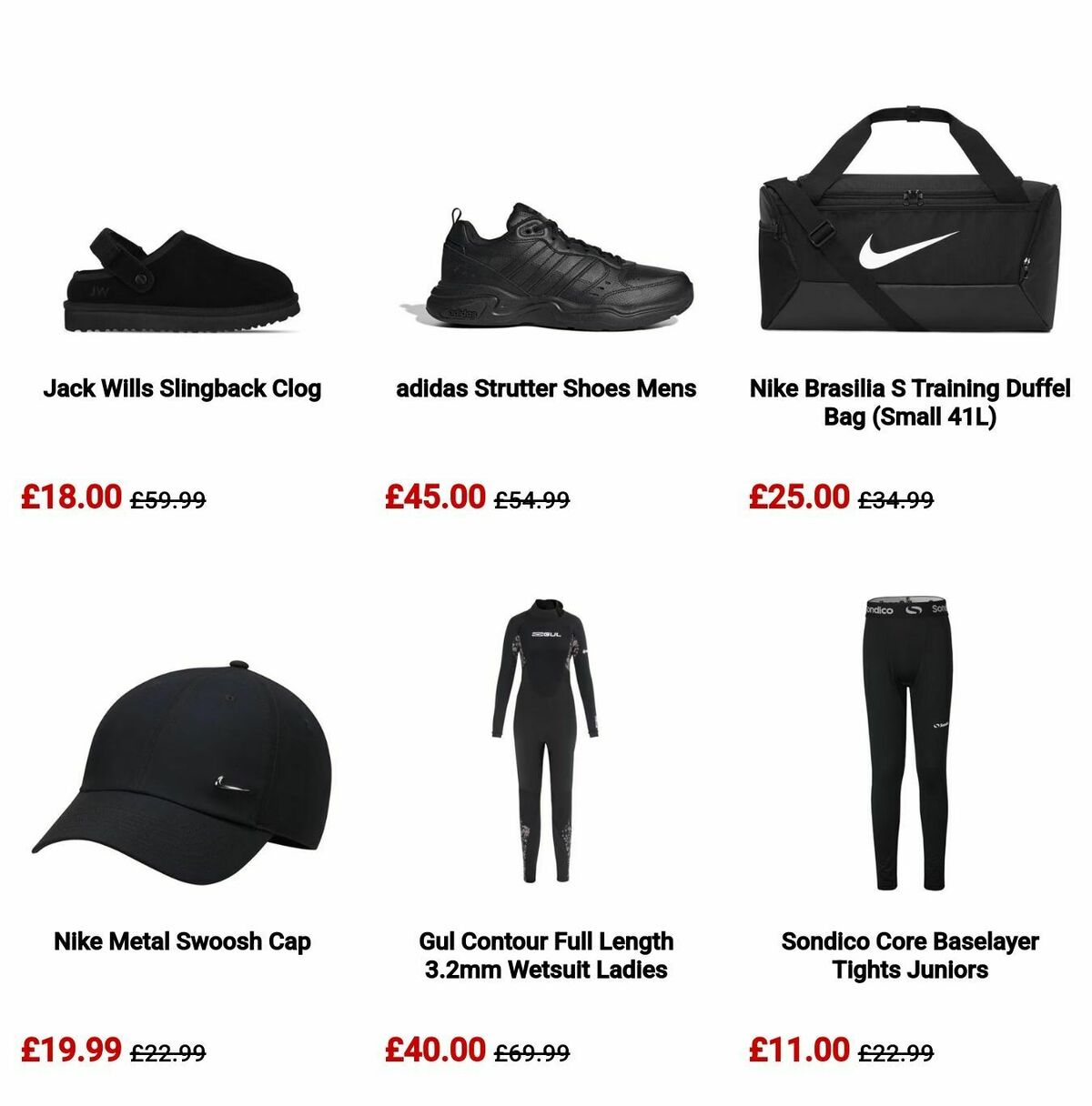 Sports Direct Offers from 5 September