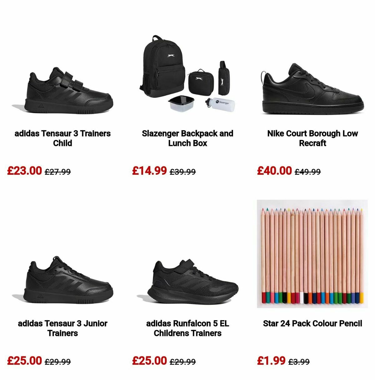 Sports Direct Offers from 5 September