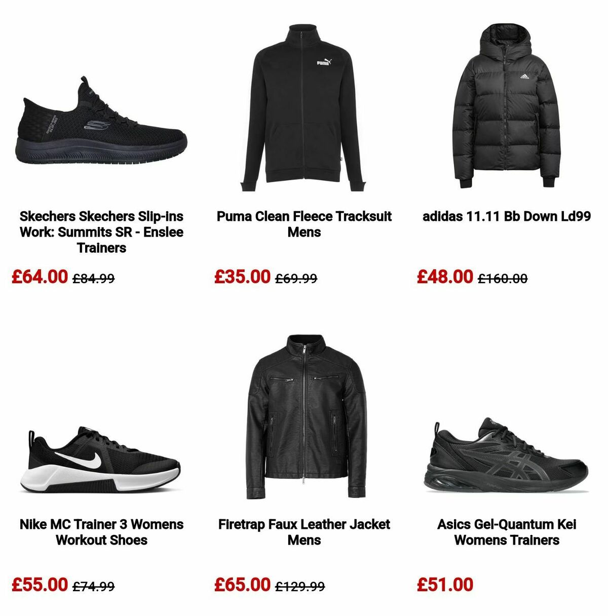 Sports Direct Offers from 5 September