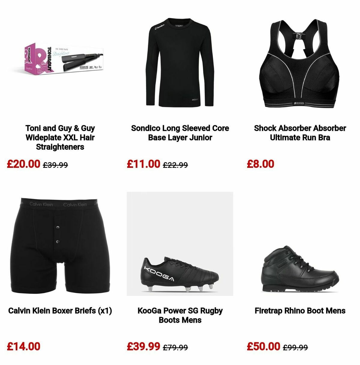 Sports Direct Offers from 5 September
