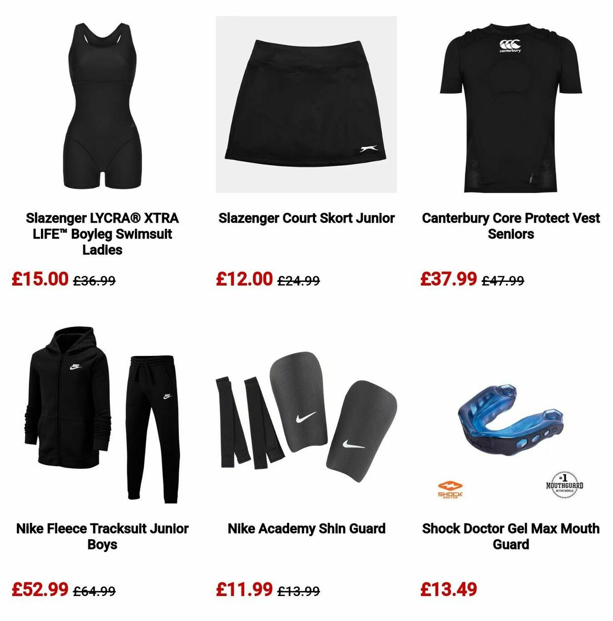 Sports Direct Offers from 5 September
