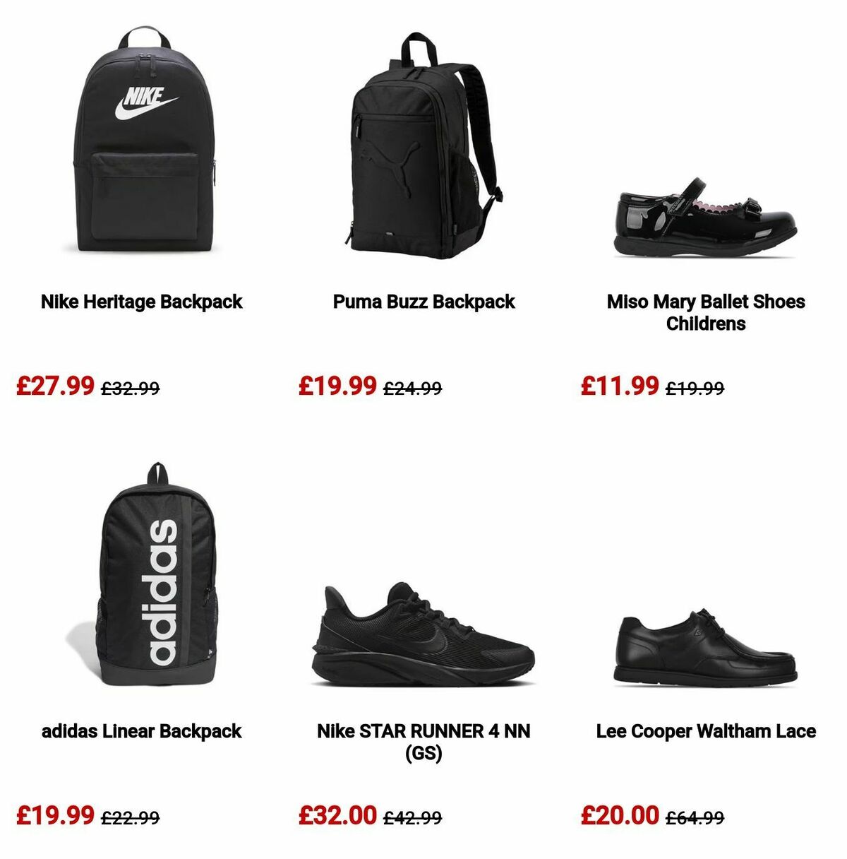 Sports Direct Offers from 5 September