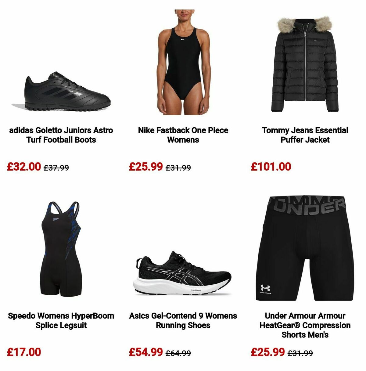 Sports Direct Offers from 5 September
