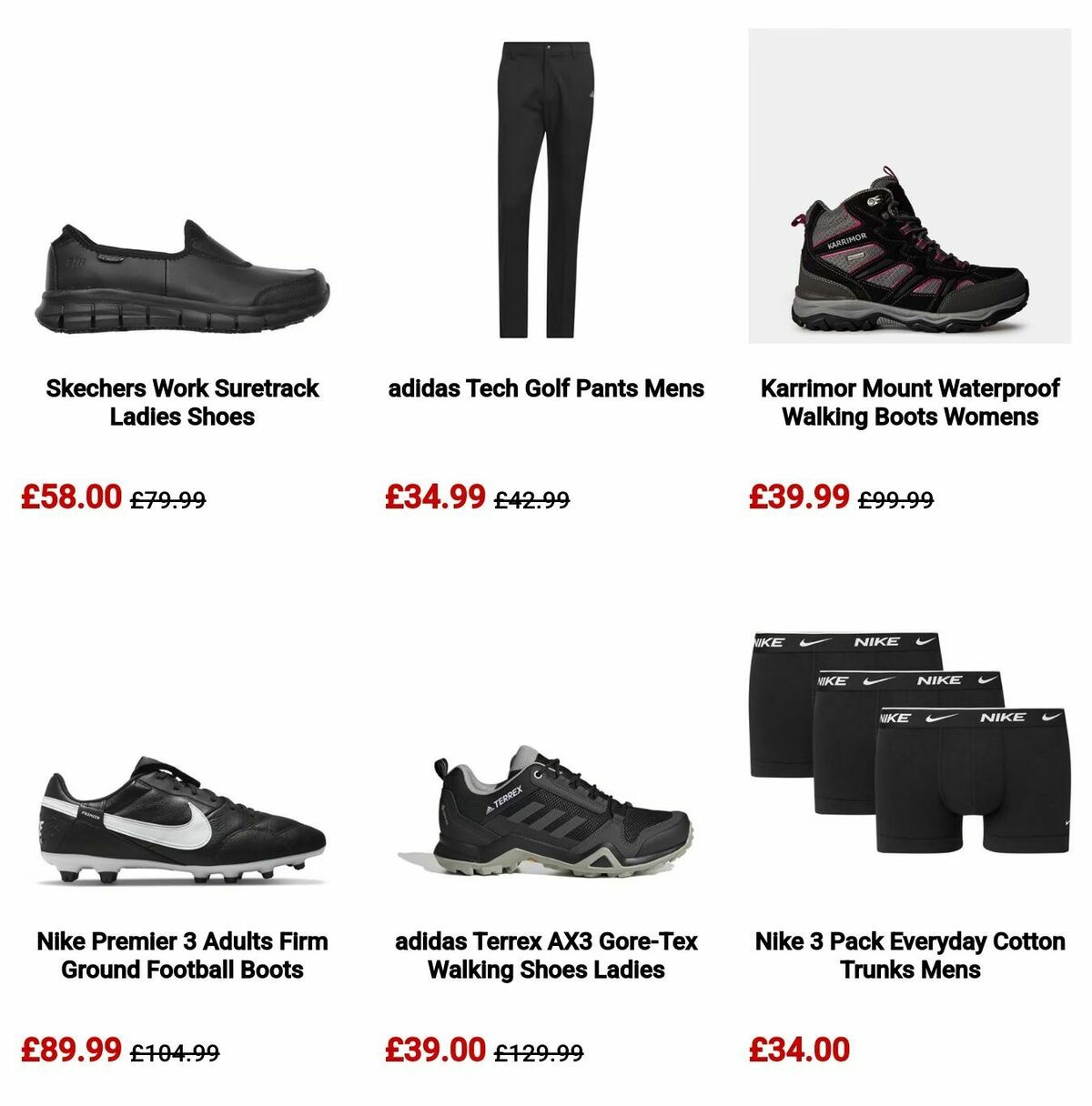 Sports Direct Offers from 5 September