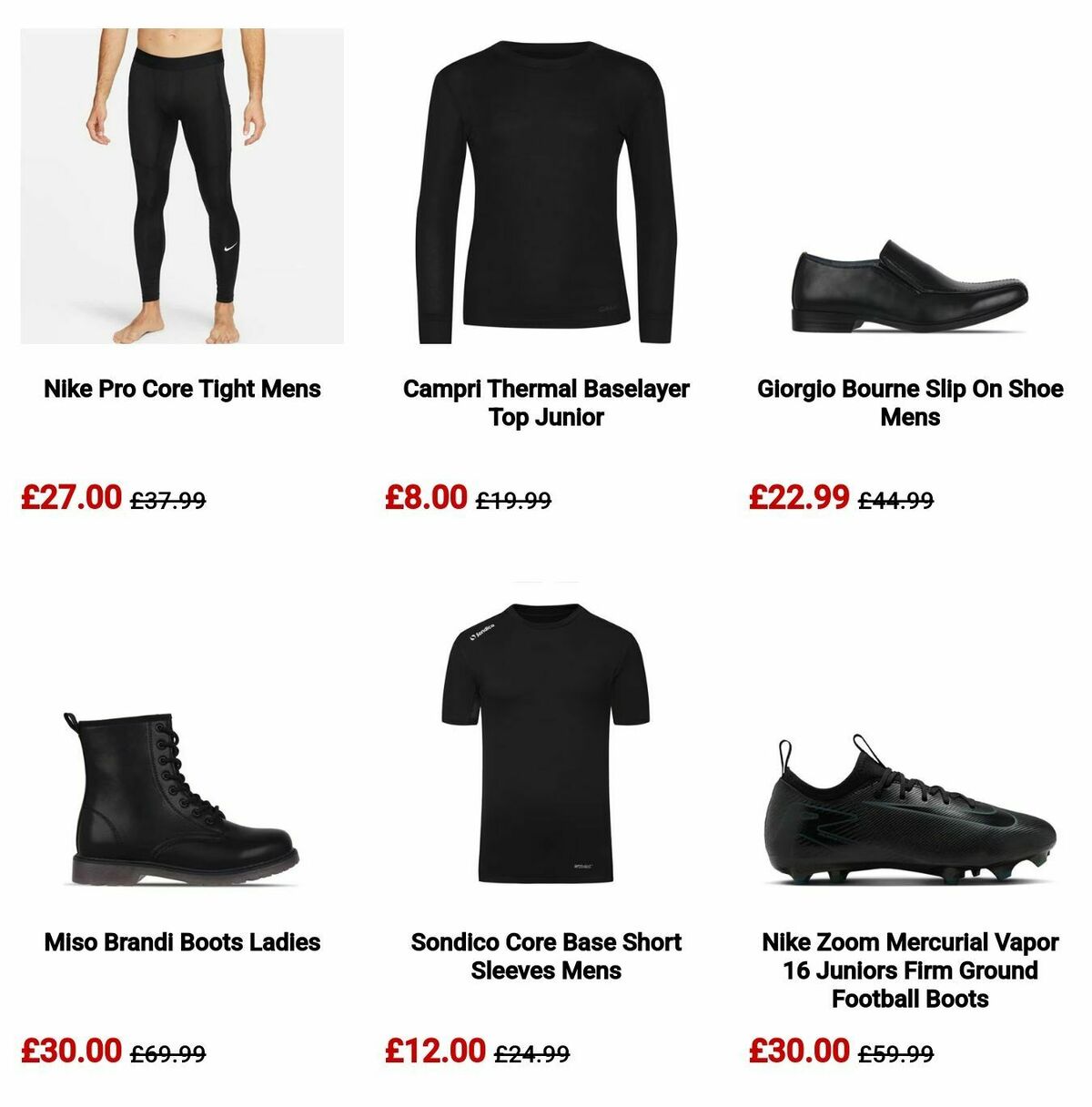 Sports Direct Offers from 5 September