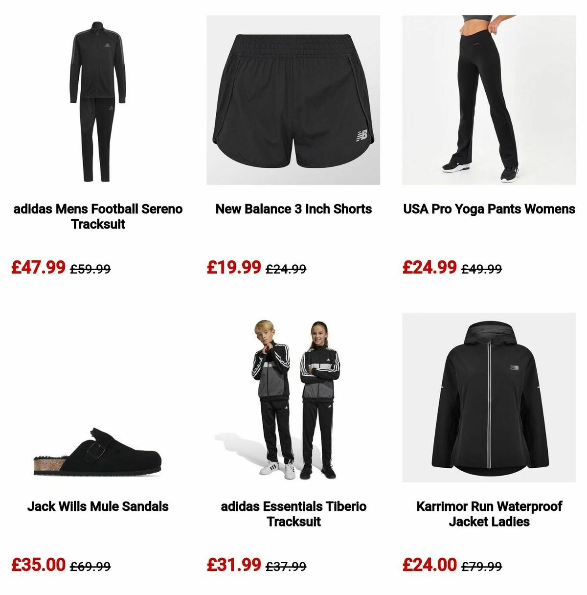 Sports Direct Offers from 5 September