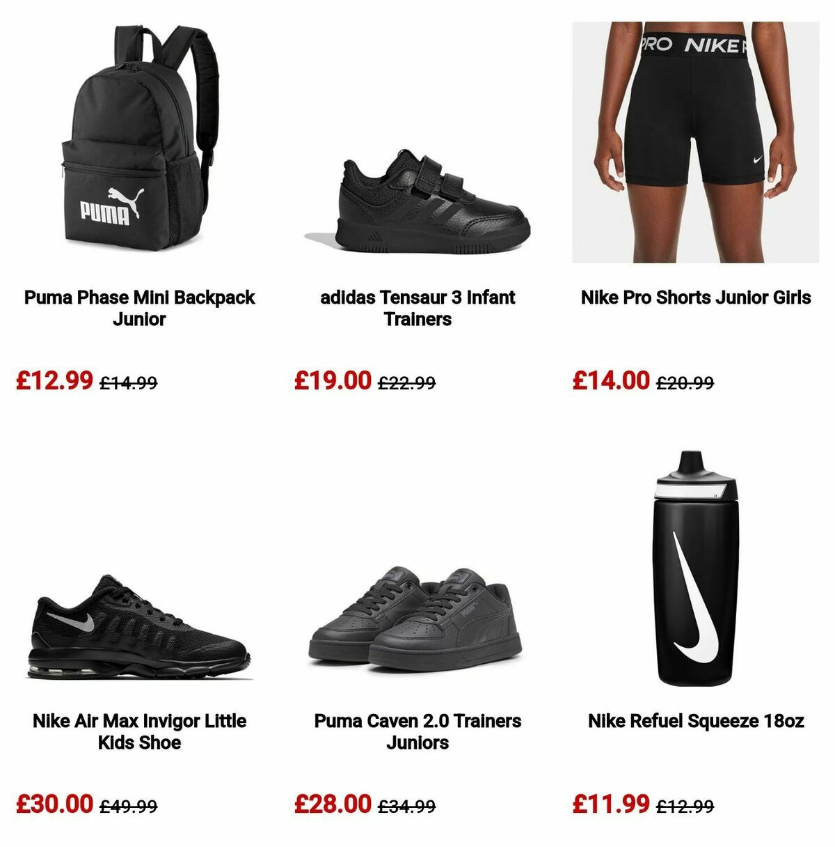Sports Direct Offers from 5 September