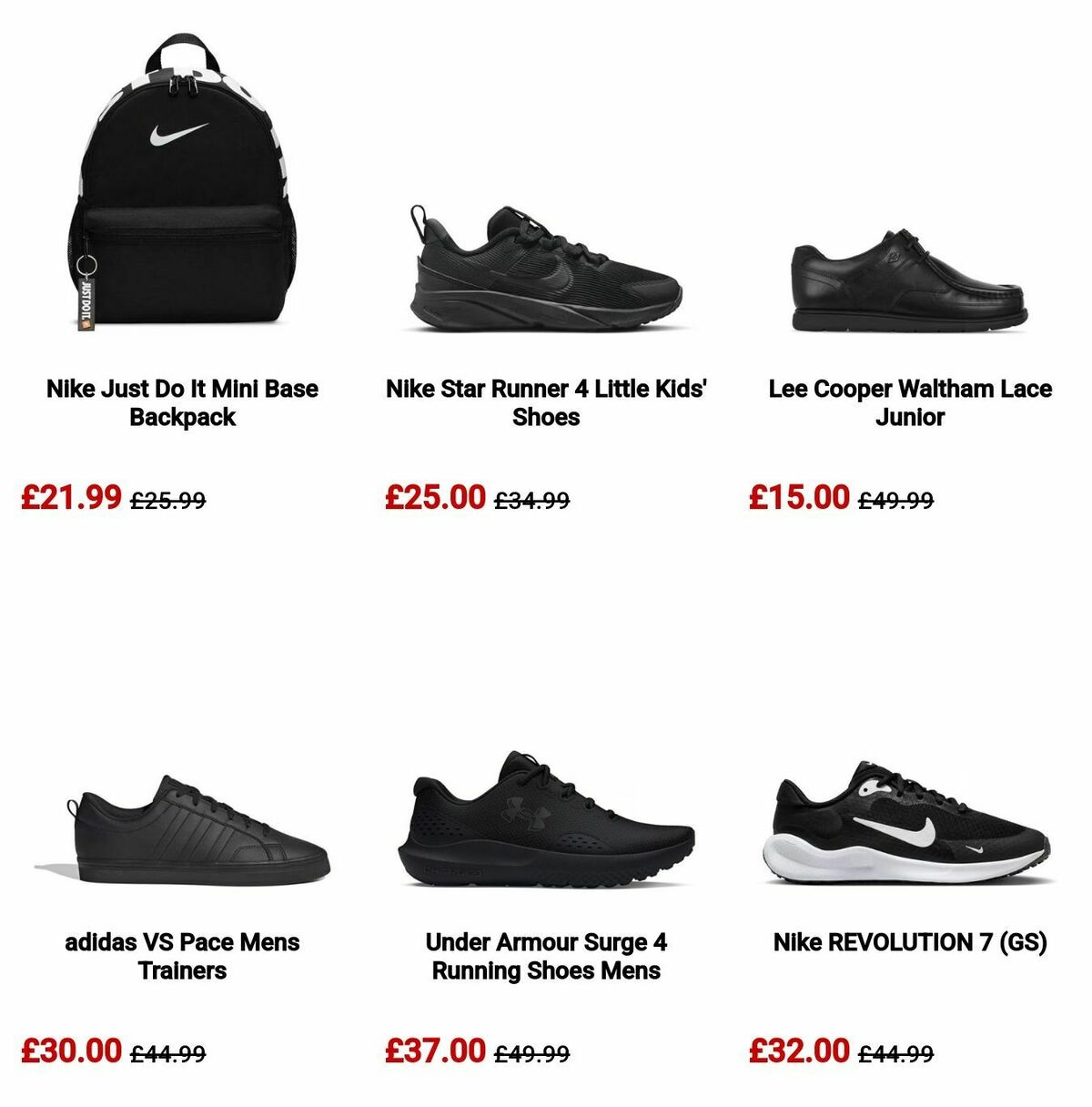 Sports Direct Offers from 5 September