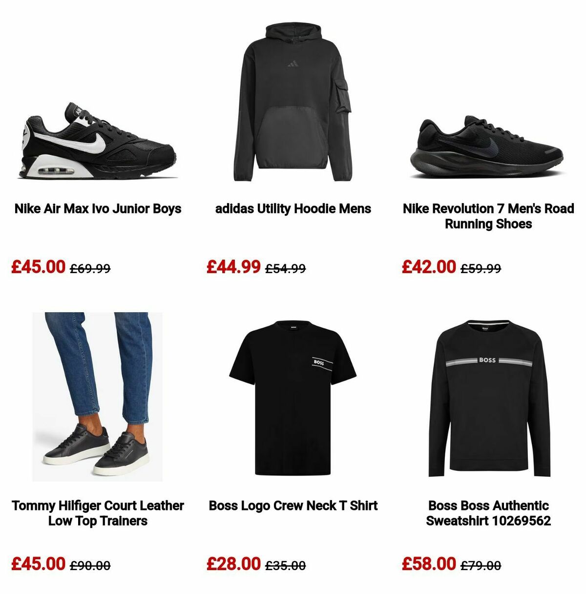 Sports Direct Offers from 6 October