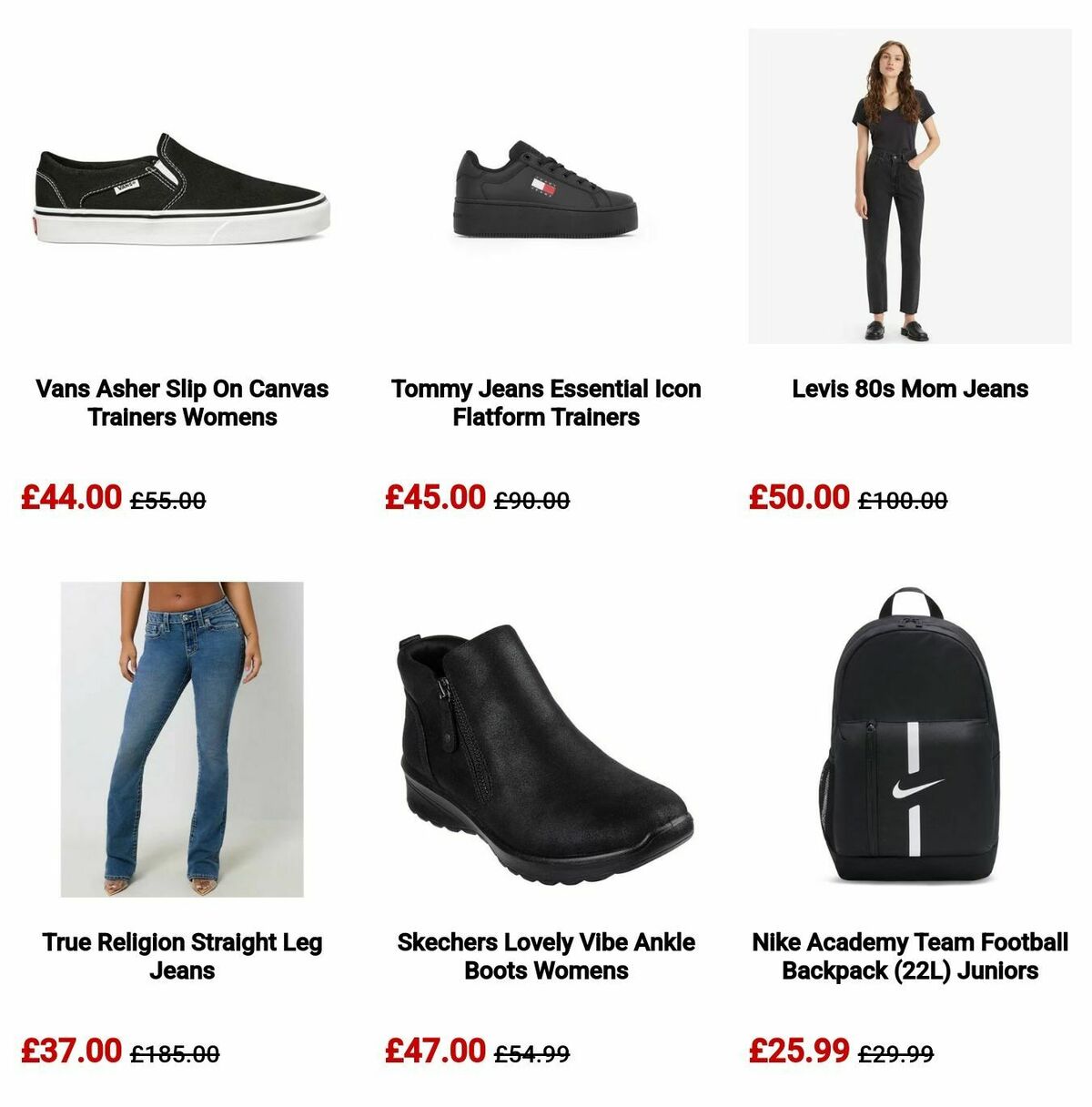 Sports Direct Offers from 6 October