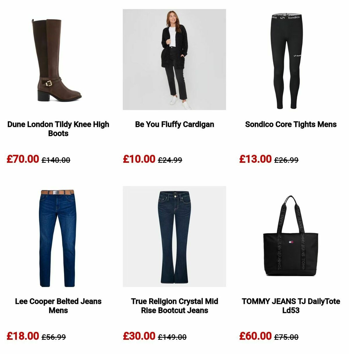 Sports Direct Offers from 6 October