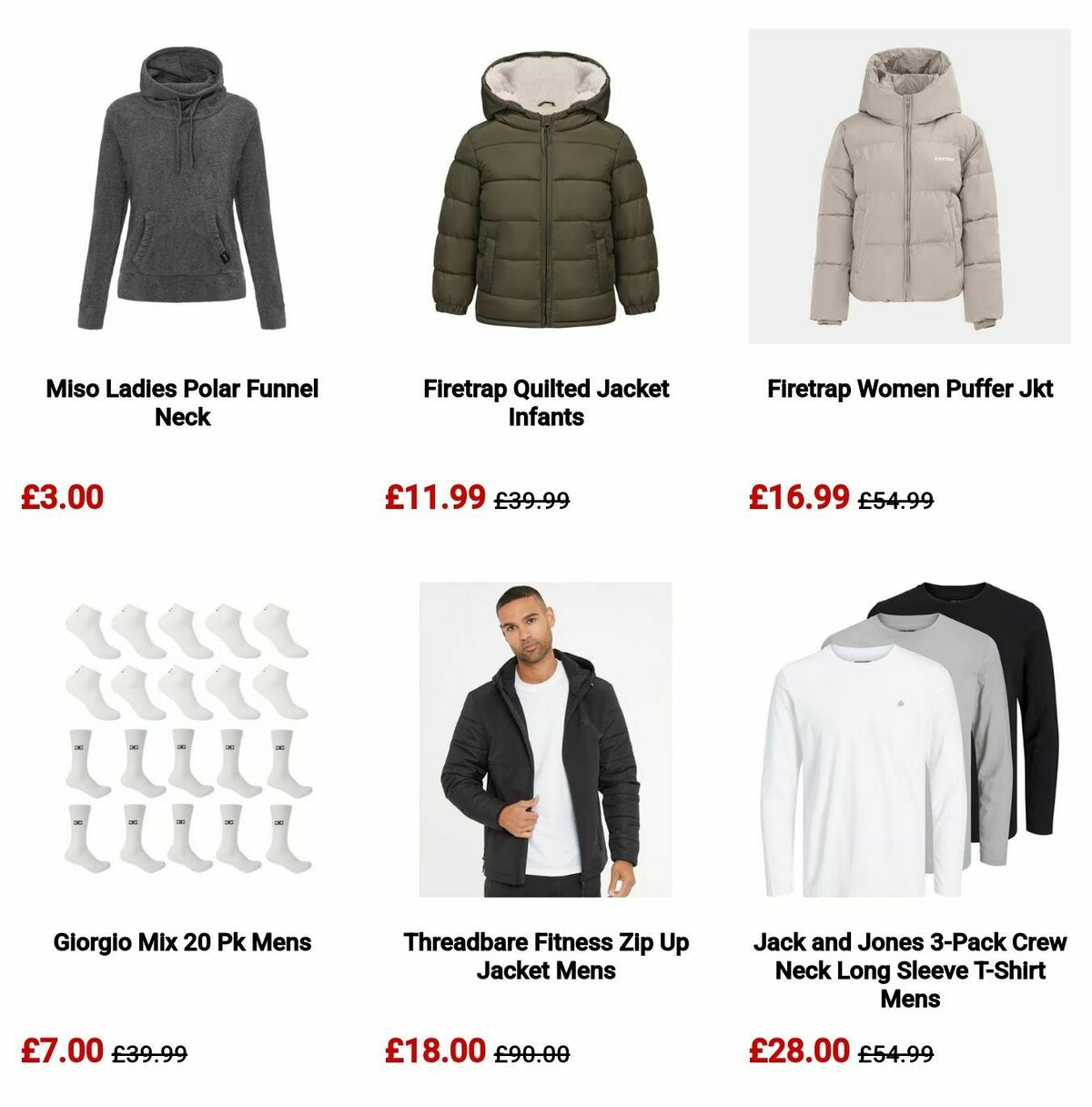 Sports Direct Offers from 6 October