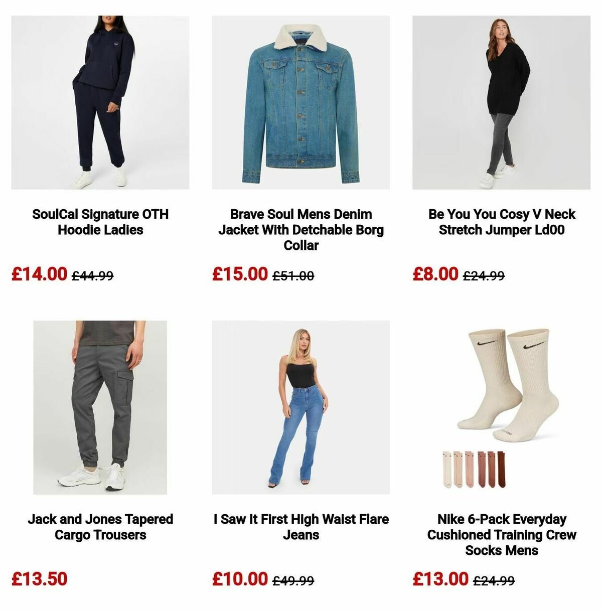 Sports Direct Offers from 6 October