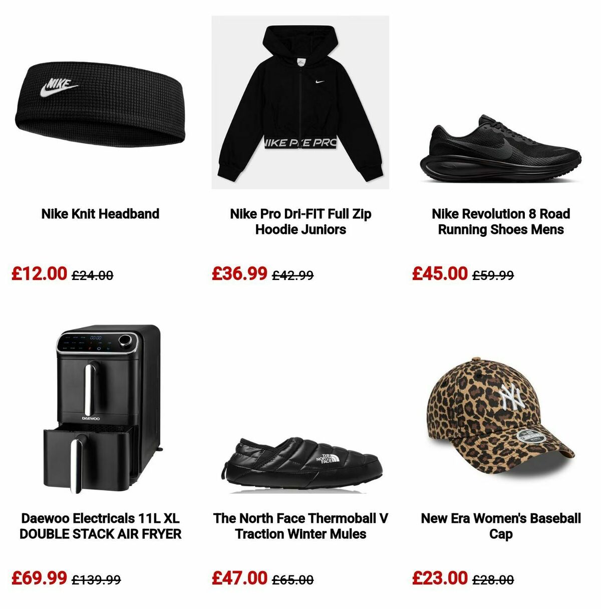 Sports Direct Offers from 10 November