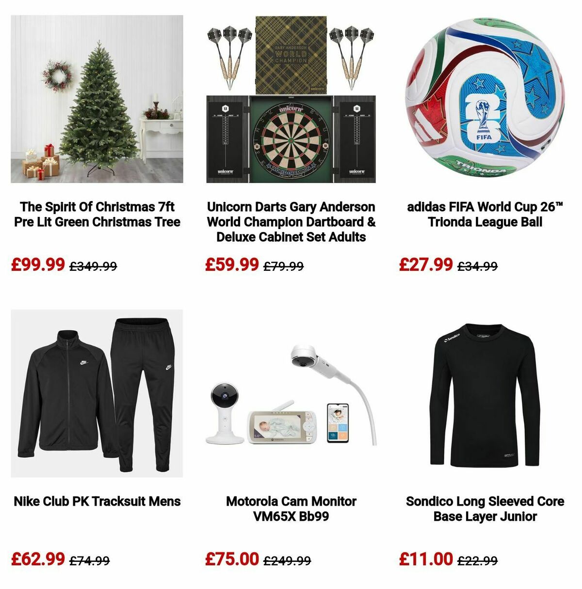 Sports Direct Offers from 10 November
