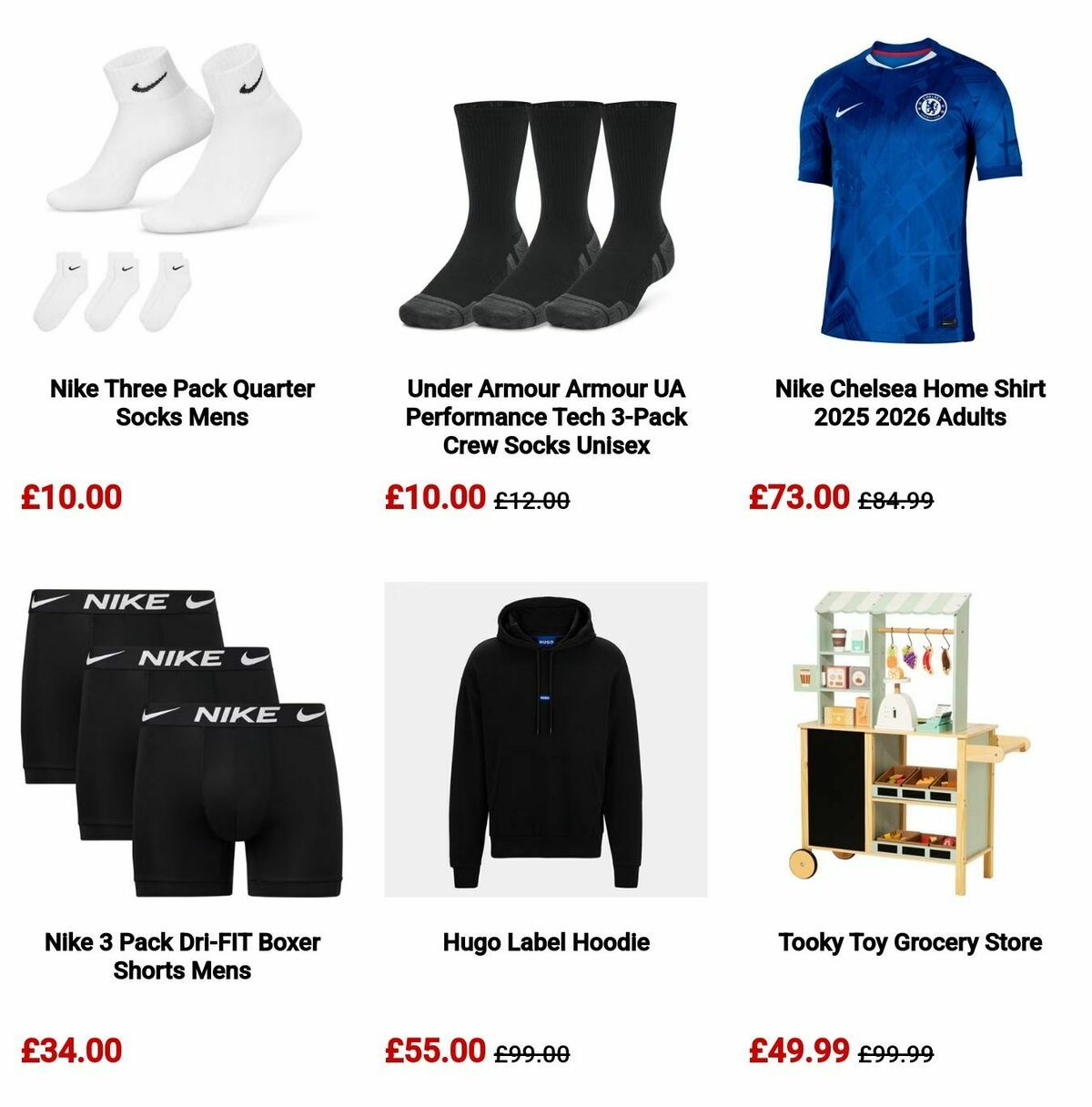Sports Direct Offers from 10 November