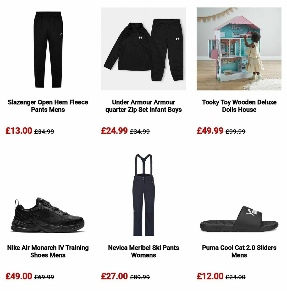 Sports Direct Offers from 10 November